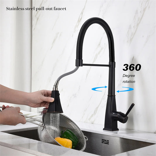 LEKLEK Stainless steel pull-out faucet KP08 Wholesale from 500pcs